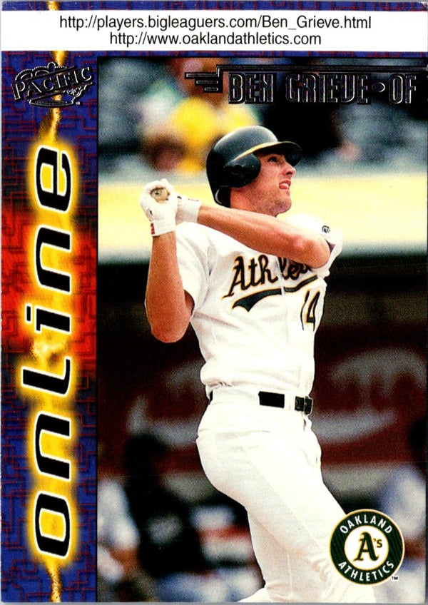 1998 Pacific Online Ben Grieve #530A