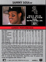 1991 Leaf Sammy Sosa #321