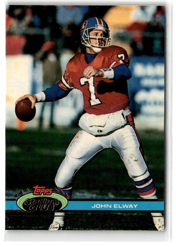 1991 Stadium Club John Elway #294