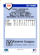 1991 Line Drive AA Roy Gilbert