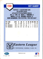 1991 Line Drive AA Roy Gilbert #230
