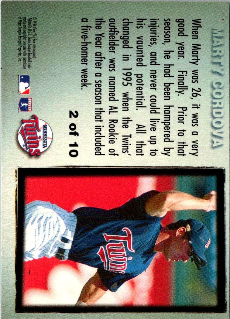 1995 Leaf Limited Marty Cordova