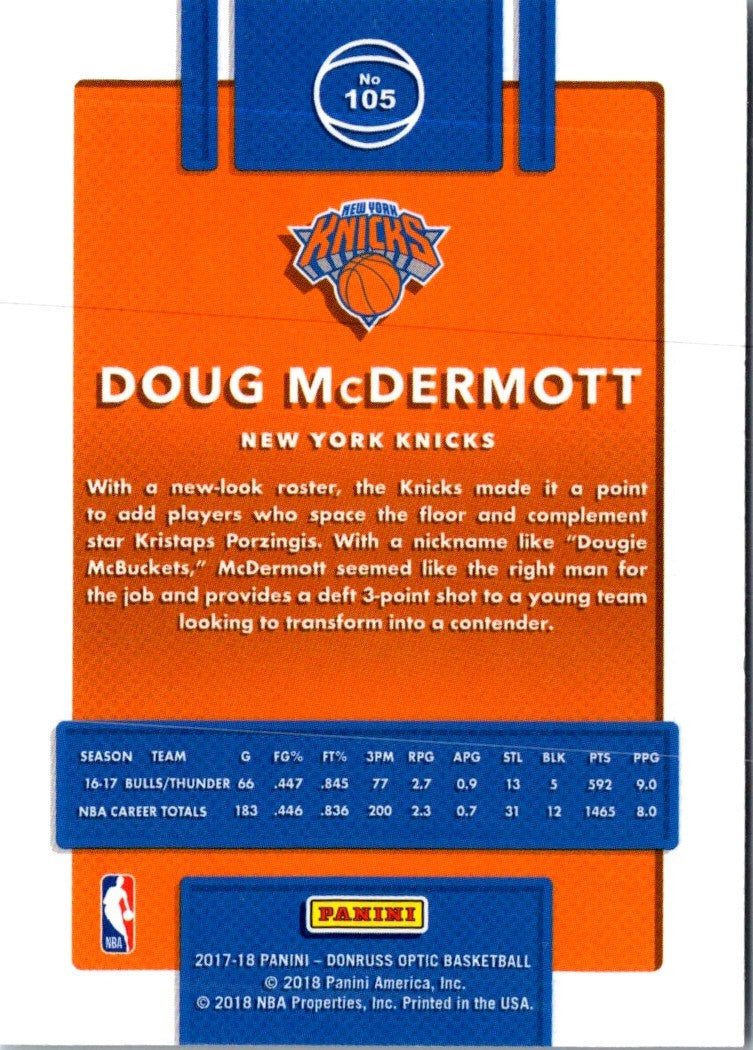 2017 Donruss Doug McDermott