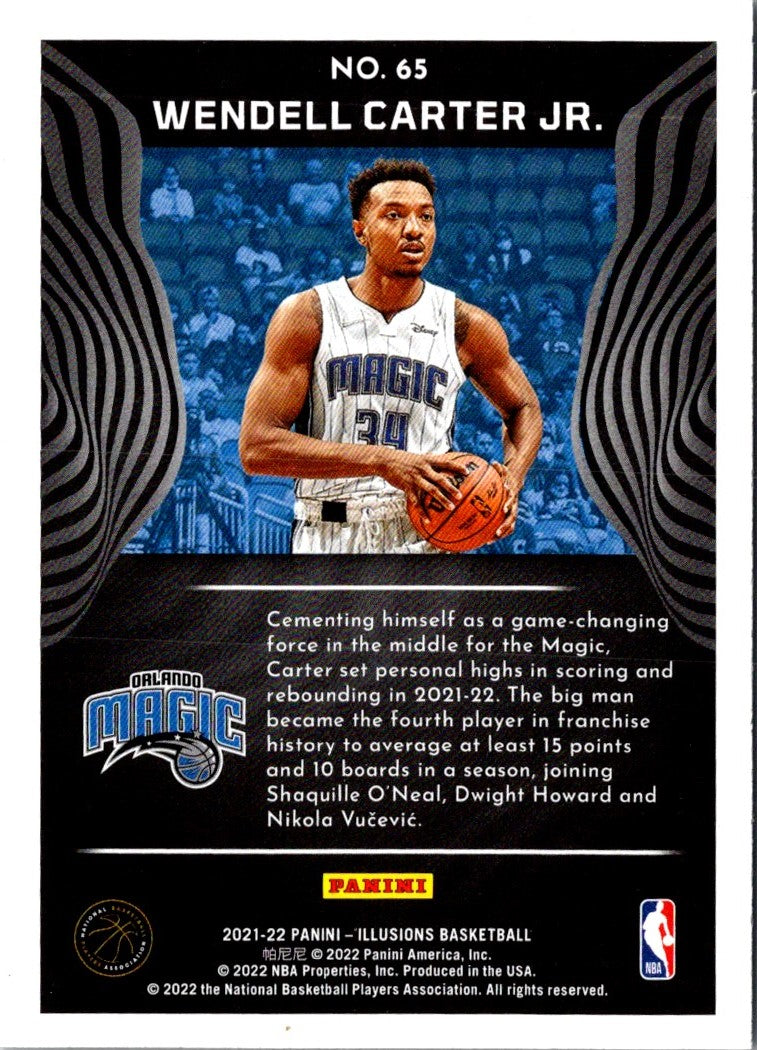 2022 Panini PhotoGenic Wendell Carter Jr.