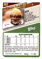 1993 Topps Coleman Rudolph #307