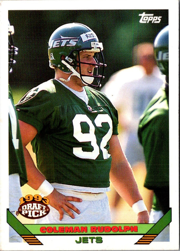 1993 Topps Coleman Rudolph #307