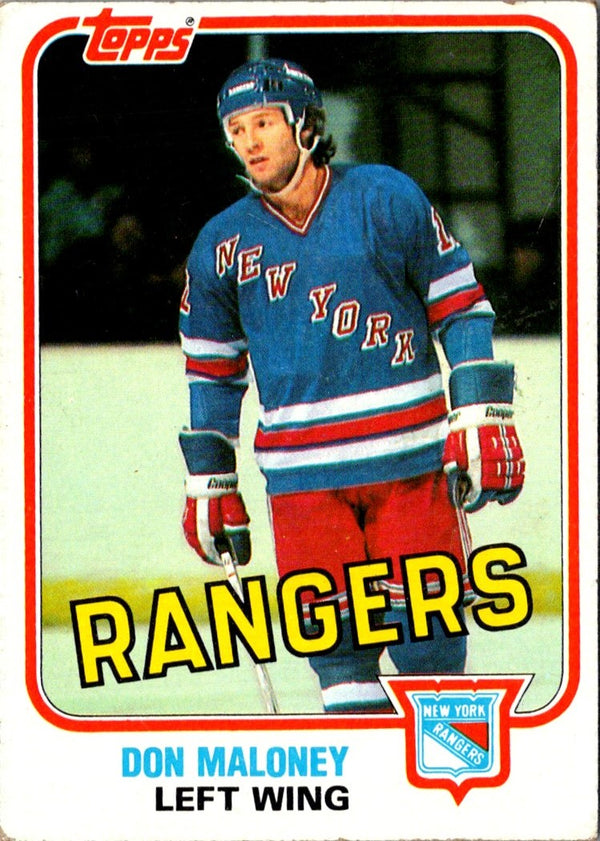 1981 O-Pee-Chee Don Maloney #228