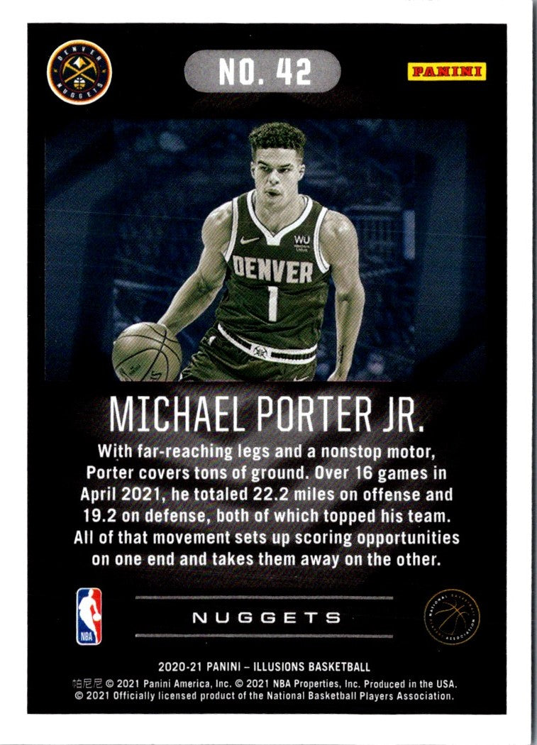 2020 Panini Illusions Michael Porter Jr.