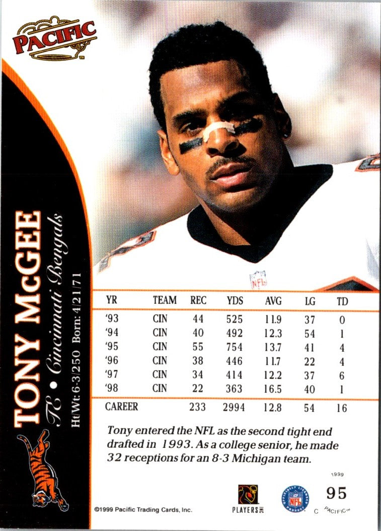 1999 Pacific Tony McGee