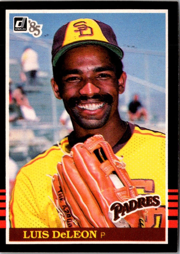 1985 Donruss Luis DeLeon #406