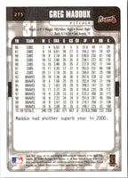 2001 Upper Deck Victory Greg Maddux #275