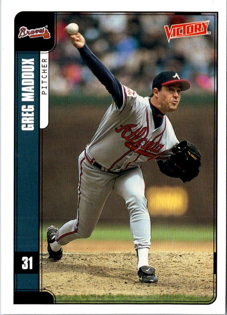 2001 Upper Deck Victory Greg Maddux