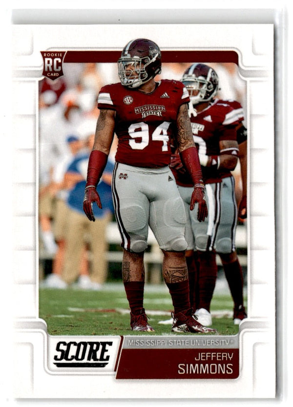 2019 Score Jeffery Simmons #397