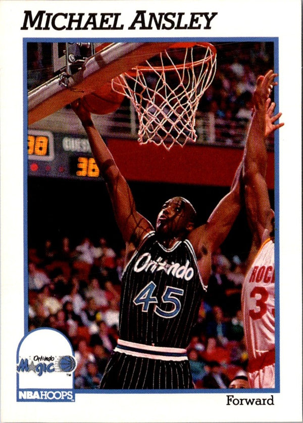 1991 Hoops Michael Ansley #148