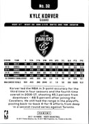 2017 Hoops Red Back Kyle Korver
