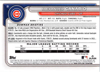 2024 Bowman Alexander Canario #21