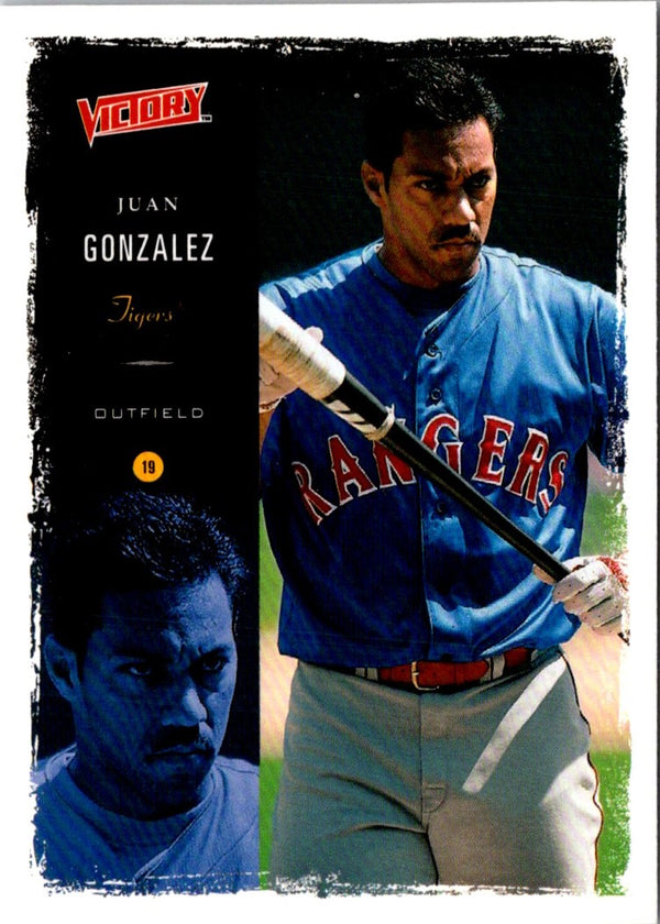 2000 Upper Deck Victory Juan Gonzalez #290