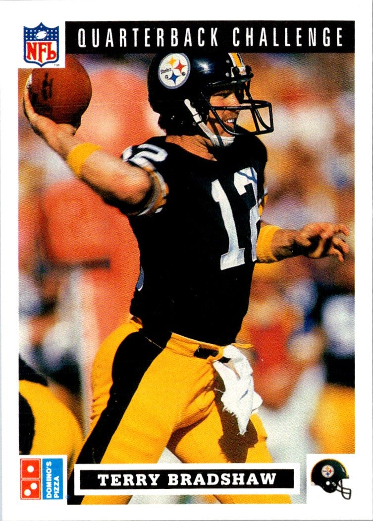 1991 Domino's The Quarterbacks Terry Bradshaw