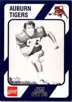 1989 Collegiate Collection Auburn Coke 580 Jim Pitts #396