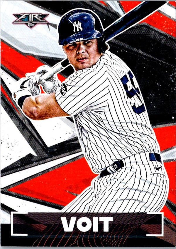 2021 Topps Fire Luke Voit #188