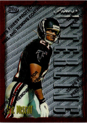 1996 Finest Eric Metcalf #301