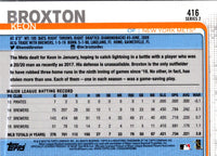 2019 Topps Keon Broxton #416