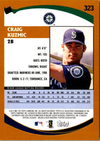 2002 Topps Craig Kuzmic #323