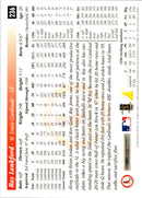 1997 Score Artist's Proofs White Border Ray Lankford