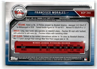 2019 Bowman Chrome Prospects Francisco Morales #BCP-244
