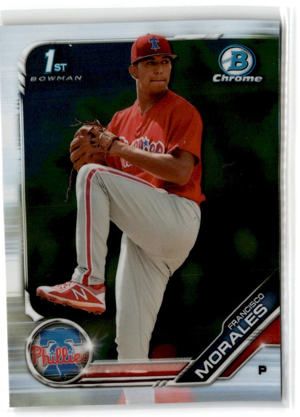 2019 Bowman Chrome Prospects Francisco Morales #BCP-244