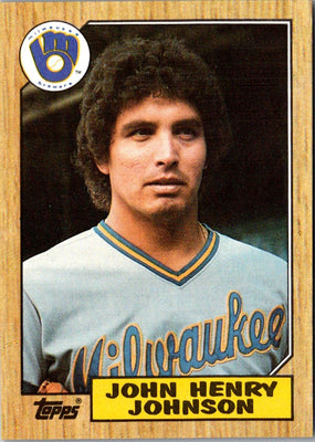 1987 Topps John Henry Johnson #377