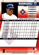 2001 Donruss Class of 2001 Ivan Rodriguez