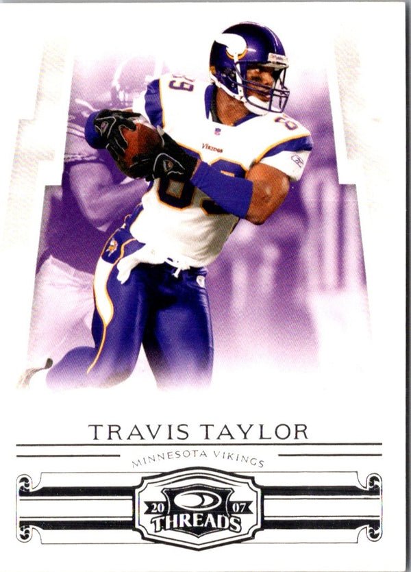 2007 Donruss Threads Travis Taylor #100