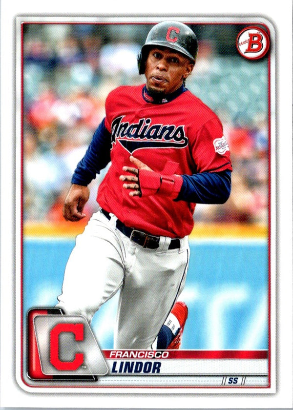 2018 Bowman Francisco Lindor #18