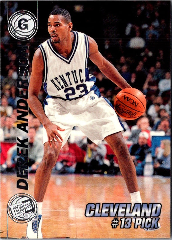 1997 Press Pass Double Threat Derek Anderson #13