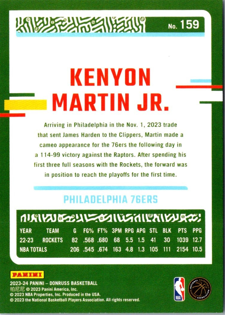 2023 Donruss Kenyon Martin Jr.