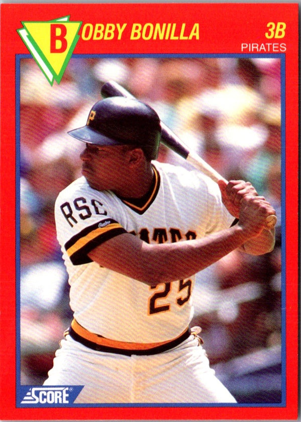 1989 Score Baseball's 100 Hottest Players Bobby Bonilla #42