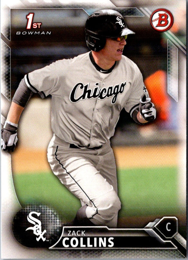 2016 Bowman Draft Picks & Prospects Zack Collins #BD-40