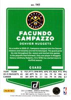 2021 Donruss Facundo Campazzo #141