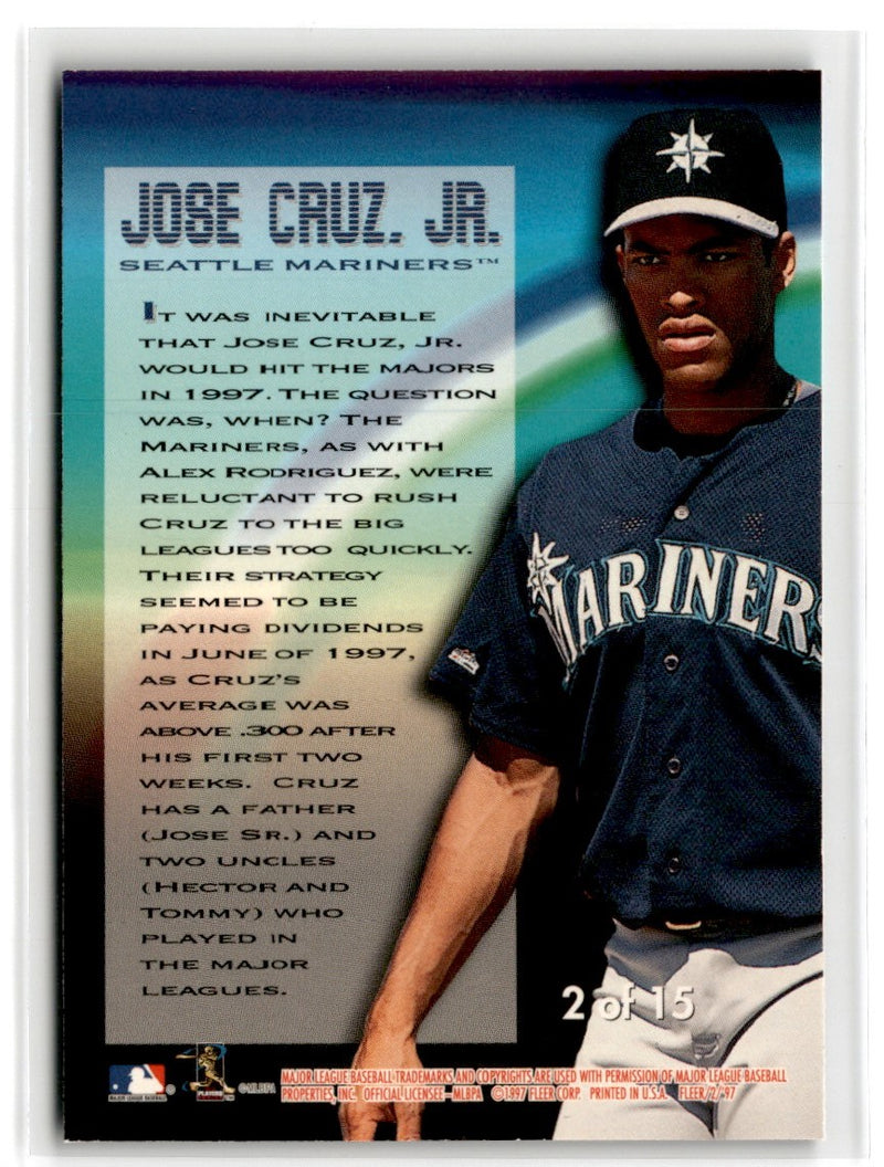 1997 Fleer Jose Cruz Jr.