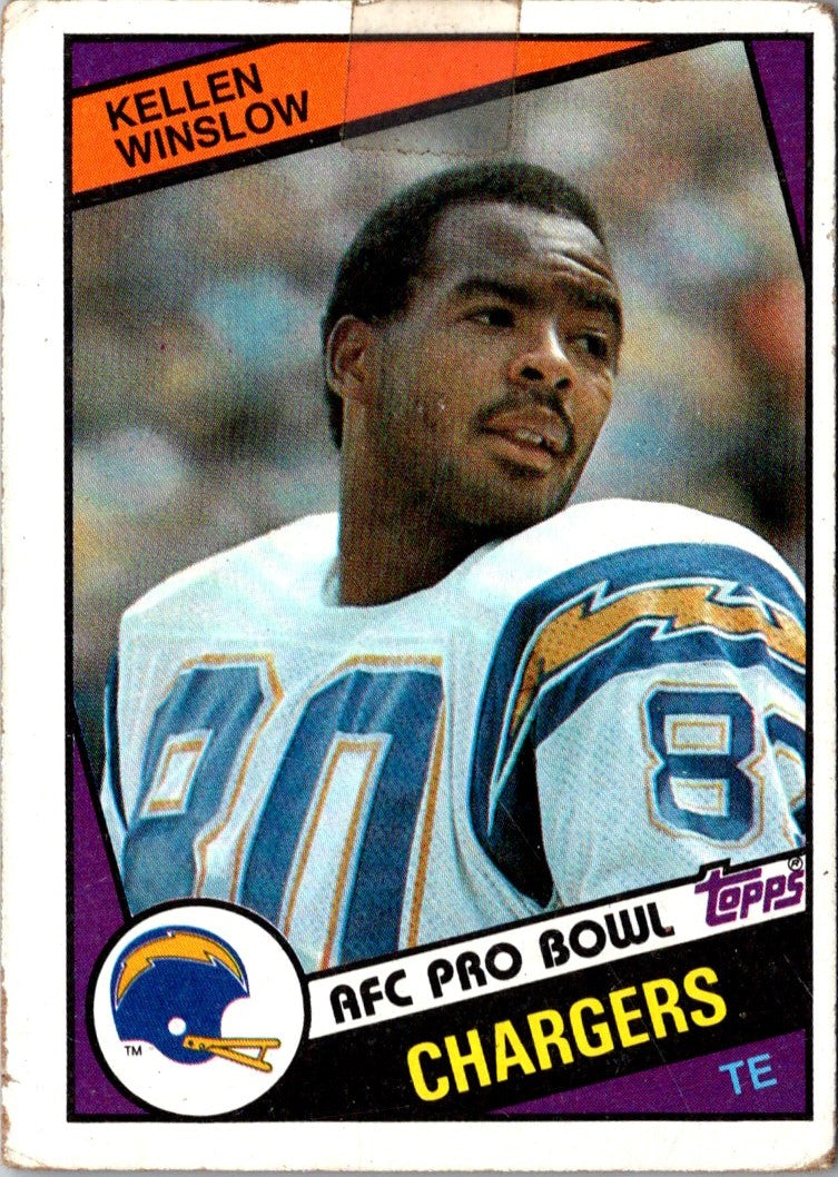 1984 Topps Kellen Winslow