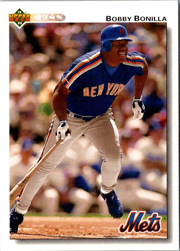 1992 Upper Deck Gold Hologram Bobby Bonilla #755