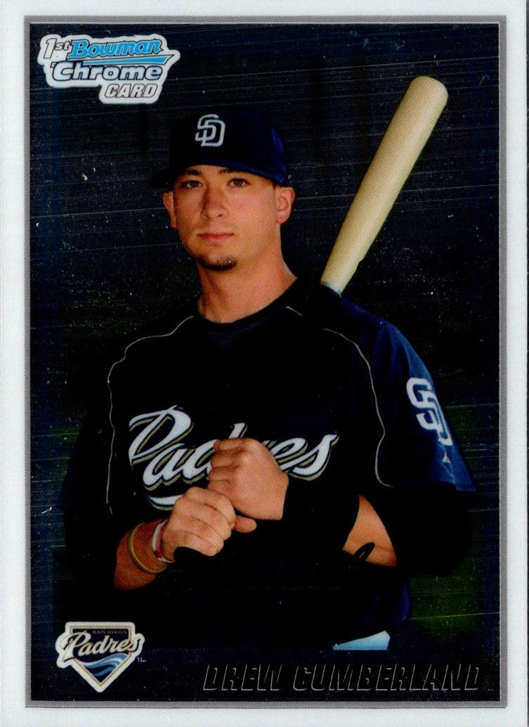 2010 Bowman Chrome Prospects Drew Cumberland