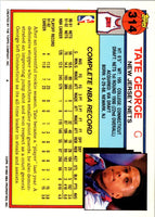 1992 Topps Tate George #314