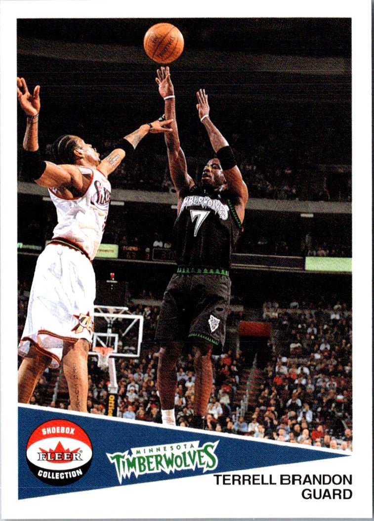 2001 Fleer Shoebox Terrell Brandon