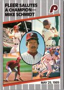 1989 Fleer Update Mike Schmidt