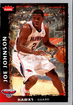 2008 Fleer Joe Johnson #52