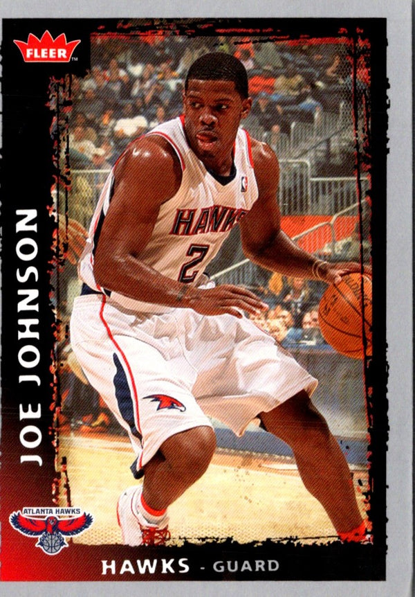 2008 Fleer Joe Johnson #52