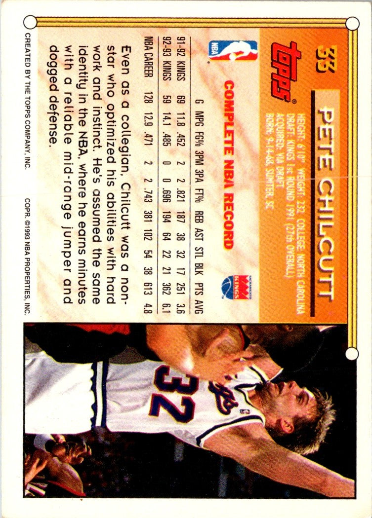 1993 Topps Pete Chilcutt
