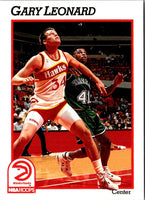 1991 Hoops Gary Leonard #334 Rookie